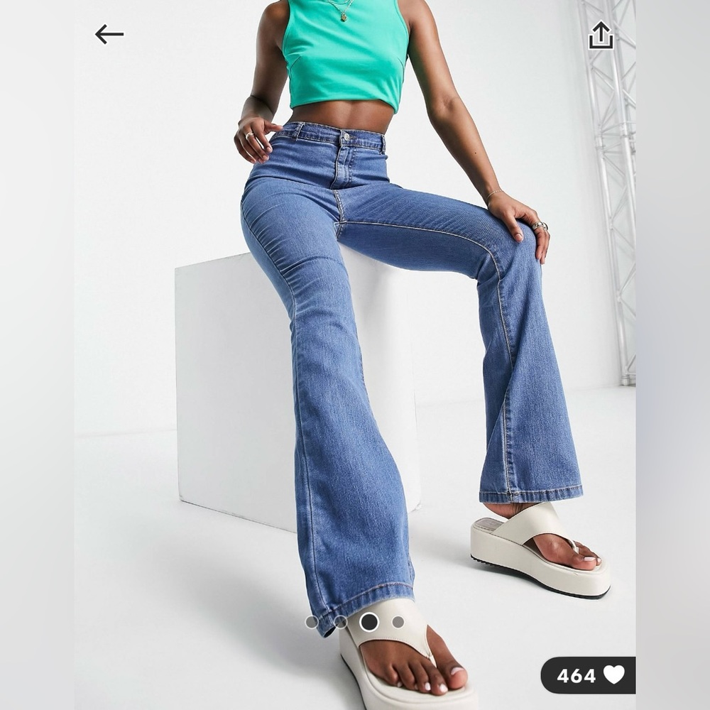 ASOS Flare Jeans - Picture 3 of 8